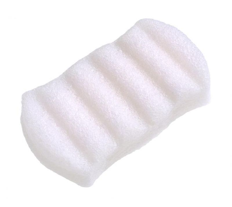 Konjac Body Sponge - White - alle hudtyper